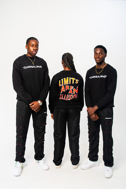 “LIMITS R ILLUSIONS” CREW NECK