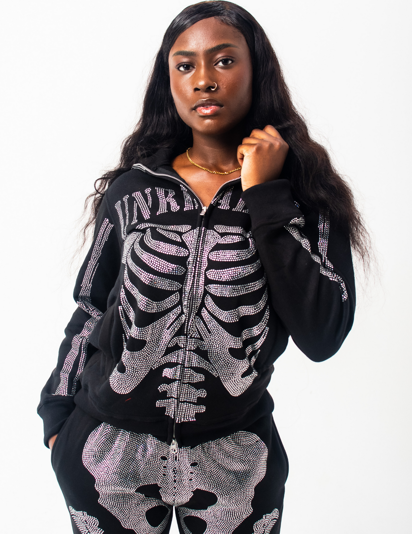 "UNREALISM" SKELETON FULL SWEAT SUIT (Unisex)